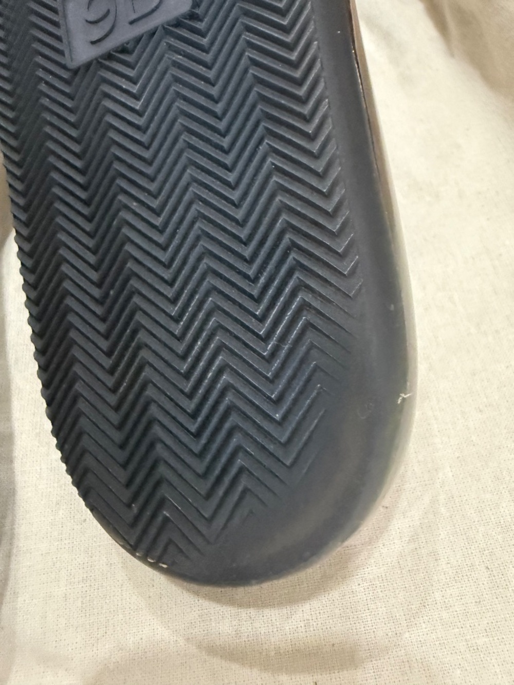 TORY BURCH $188 BLACK BUBBLE JELLY SLIDE SANDAL/Sz 9 39 EU Style 85010 - Picture 12 of 13